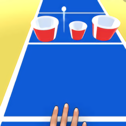 乒乓球彈入水杯(Pong Ball)