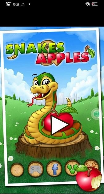 小蛇吃蘋果小游戲(Snakes And Apples)0