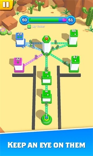 塔樓收購征服城堡游戲