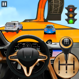 警車特技大坡道(Police Car Stunts: Mega Ramp Free Car Racing Games)