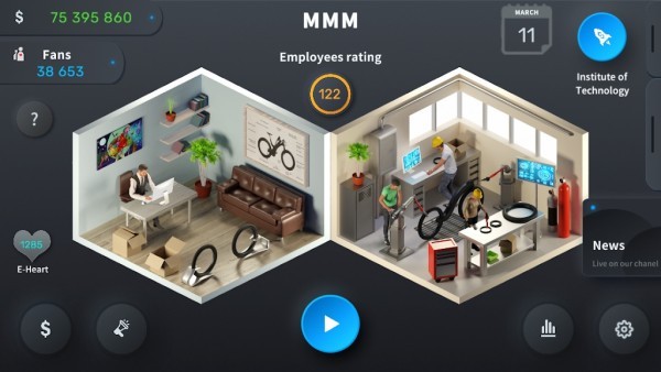 電動自行車大亨游戲中文版(E-Bike Tycoon) v2.4 安卓版 0