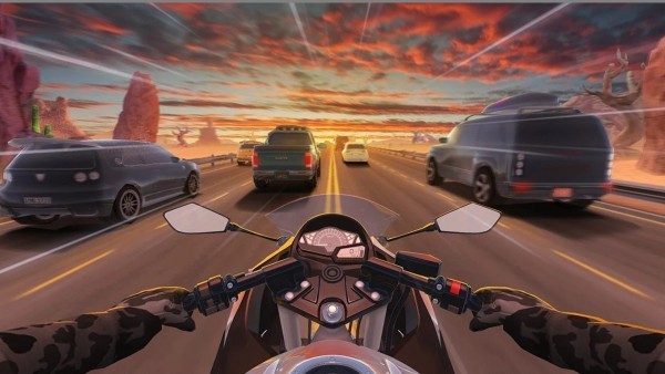 熱血摩托車競速手游