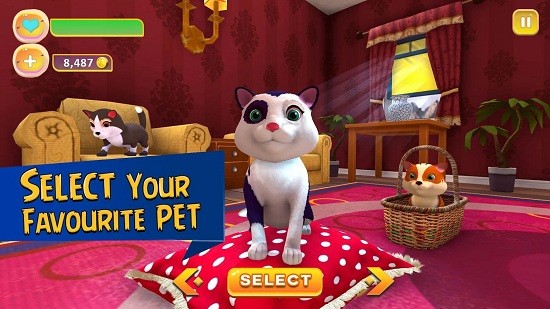 貓咪治愈屋(Cute Kitten Simulating Game) v2.1 安卓版 1