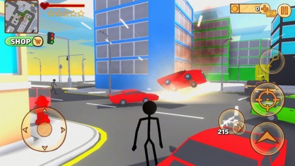火柴人都市世界游戲 v1.3 安卓版 2