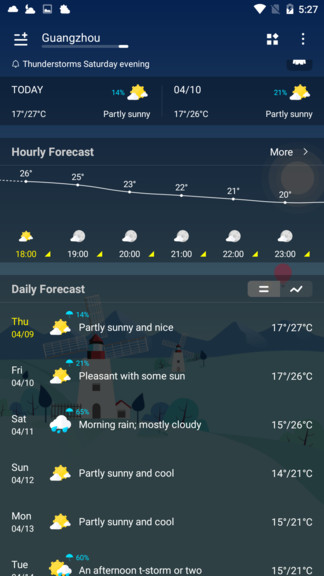 365桌面天氣手機(jī)版weather v1.17.1 安卓版 1