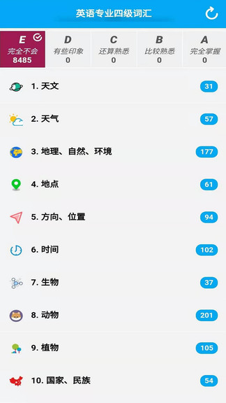 分類背單詞 v1.1.2 安卓版 0