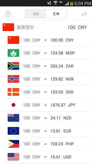 實時匯率查詢0