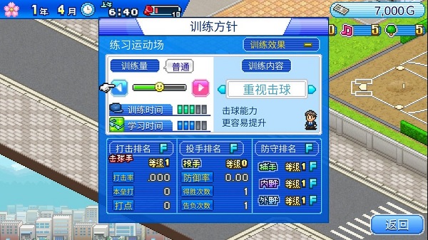 棒球?qū)W院物語修改版 v1.2.3 安卓無限體力版 2