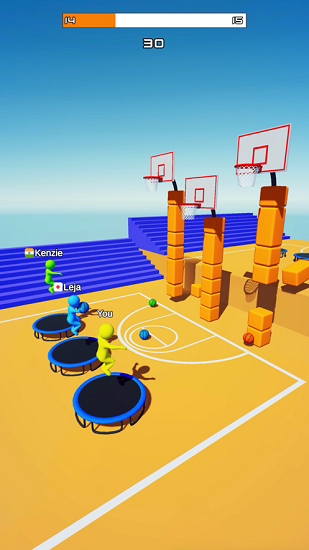 飛天大灌籃3D官方版(Jump Dunk 3D) v0.6 安卓版 1