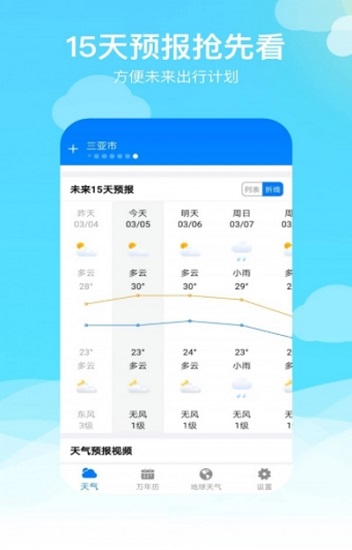 出行天氣預(yù)報 v2.0.1 安卓版 0