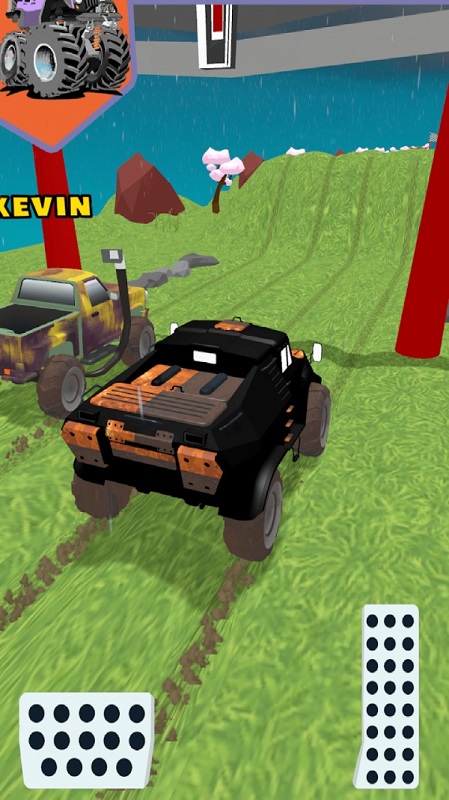 越野卡車?yán)愊螺d