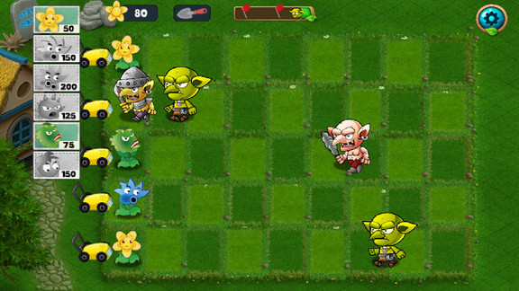 植物大戰(zhàn)地精無限金幣版 v4.1 安卓版 2