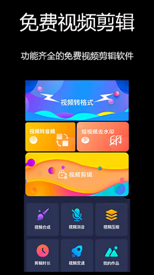免費(fèi)視頻剪輯app v1.0.11 安卓版 0