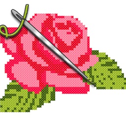 花朵十字繡