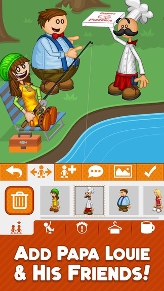路易爸爸的朋友漢堡卷餅店 v1.4.0 安卓版 3