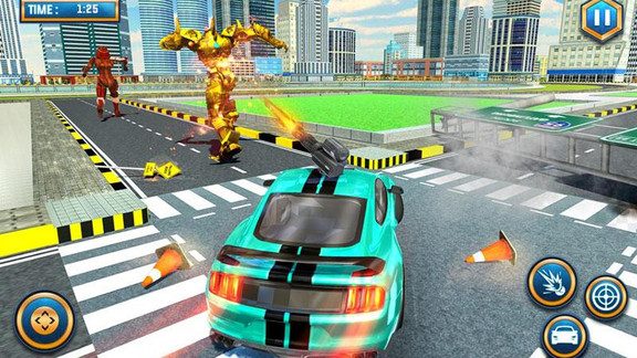 警車(chē)變形機(jī)器人最新版 v1.0.15 安卓版 3