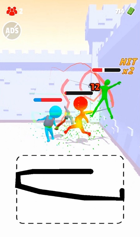畫畫的擊劍手游 v1.0.8 安卓版 0