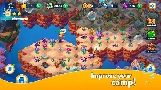 閑置海洋世界大亨官方版(Sea Merge!) v1.8.2 安卓版 1