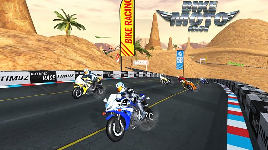 摩托車(chē)競(jìng)技比拼中文版 v1.1 安卓版 0