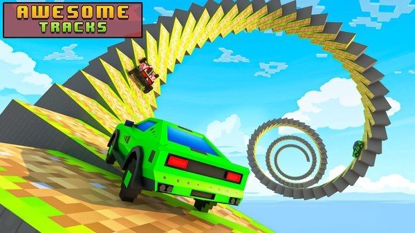 像素斜坡賽車官方版 v0.8 安卓版 0