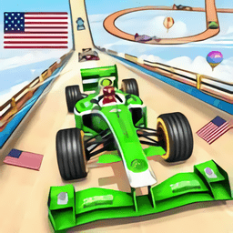 空中斜坡車特技比賽最新版