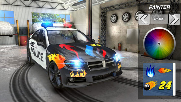 警車改裝拉力賽手機(jī)版
