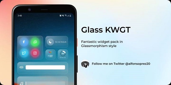 glass kwgt官方下載