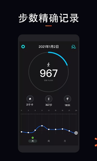 運動跑步計步器軟件 v1.3.8 最新版 0