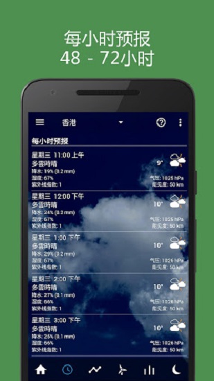 透明時鐘及天氣簡體中文版0