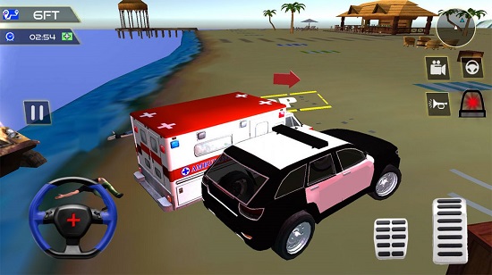 救護(hù)車在線模擬最新版 v1.0.0 安卓版 2