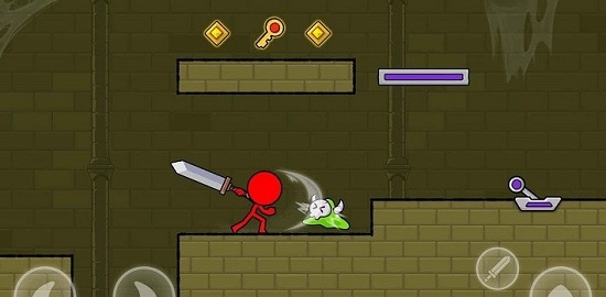 紅與藍(lán)火柴人手游手機(jī)版 紅與藍(lán)火柴人手游手游下載