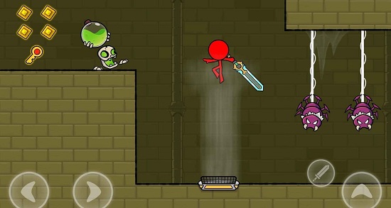 紅與藍(lán)火柴人手機(jī)版 v1.2 安卓版 2