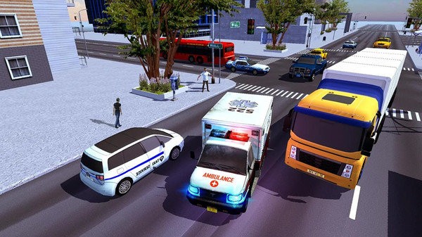 救護(hù)車駕駛模擬游戲 v1.0 安卓版 1