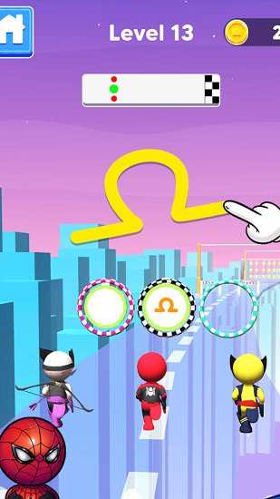 畫條路快跑游戲 v1.0.5 安卓版 3