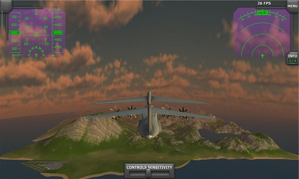 空中飛行模擬器3d游戲