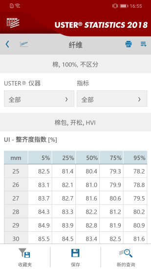 烏斯特公報2018app(uster statistics 2018) v1.6 安卓版 1