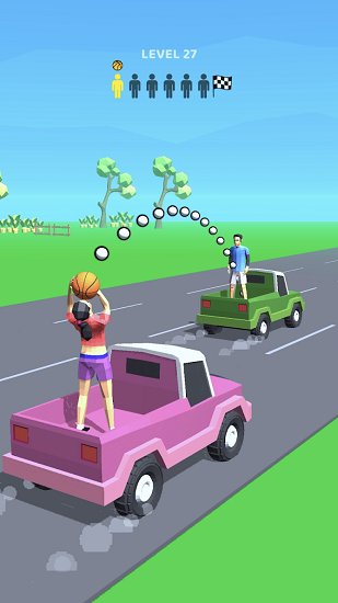 道路扣籃3D手機版 v1.0 安卓版 1