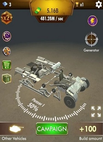 閑置裝甲車最新版 v1.0.0.004 安卓版 0