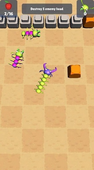 蟲子吞噬大戰(zhàn)免費版 v1.0.7 安卓版 1