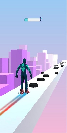 英雄輪滑冒險(xiǎn)最新版(Spider Skates Run) v0.6 安卓版 0