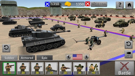 二戰(zhàn)坦克對(duì)轟官方版 v1.5.2 安卓版 0