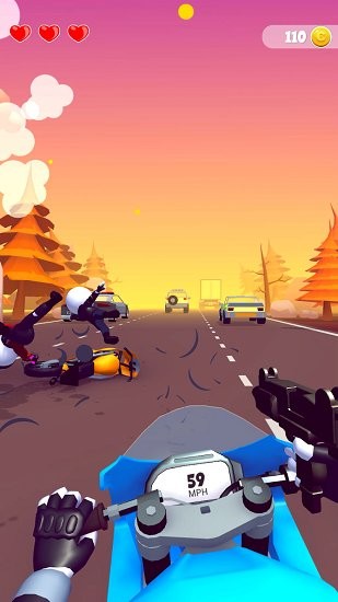摩托車槍手游戲 v1.2 安卓版 1