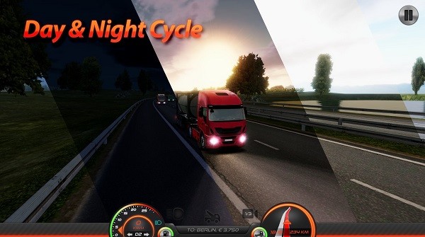 歐洲卡車(chē)模擬器2手機(jī)版 v1.9 安卓版 3