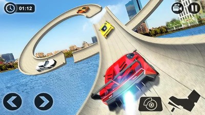不可能的賽車特技游戲