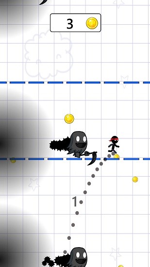 火柴人涂鴉跳躍游戲 v1.0 安卓版 0