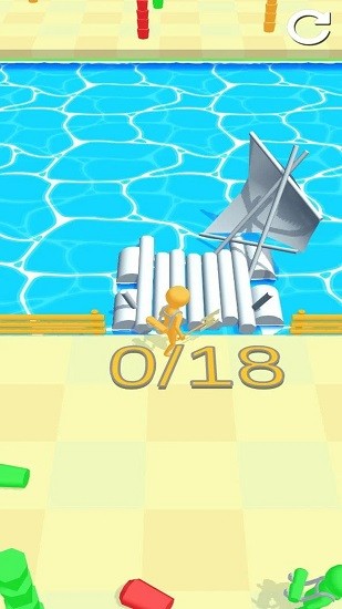 造木筏爭霸賽官方版 v0.2 安卓版 0