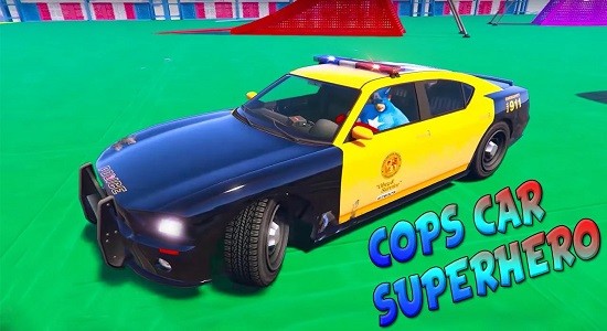 警車超級英雄游戲