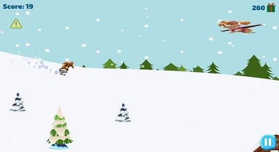 灰熊滑雪冒險免費版 v1.0.0 安卓版 2