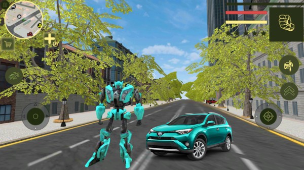 飛行汽車戰(zhàn)斗機(jī)器人 v1.0 安卓版 1