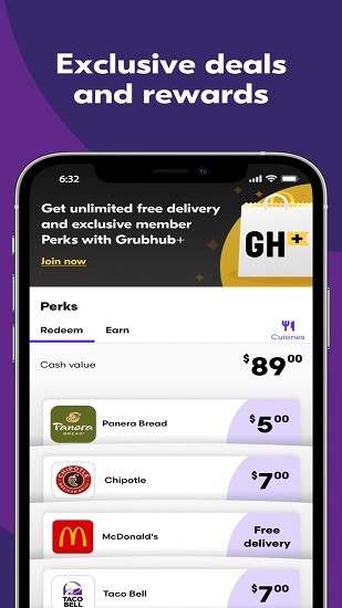grubhub外賣訂餐app v2021.23 安卓版 2